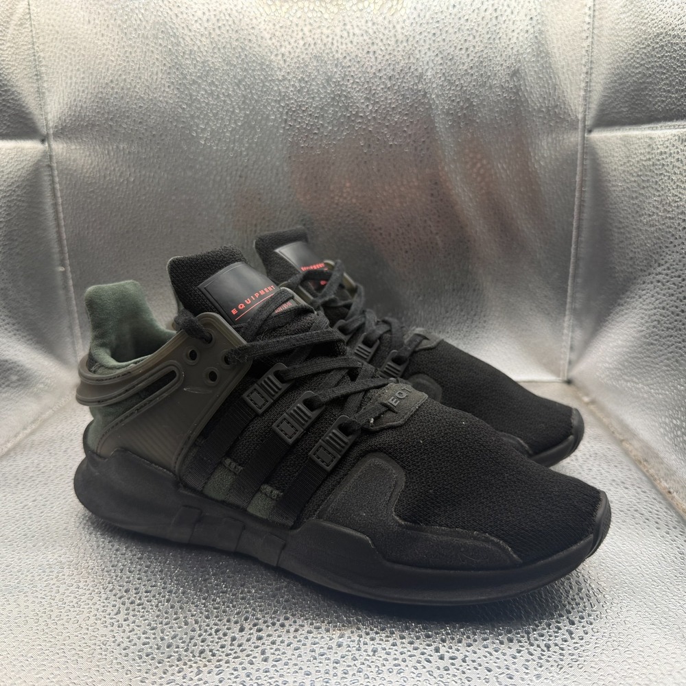 Size 6.5 Adidas Originals EQT Support ADV Blackout Mens Athletic Sneakers BB0238